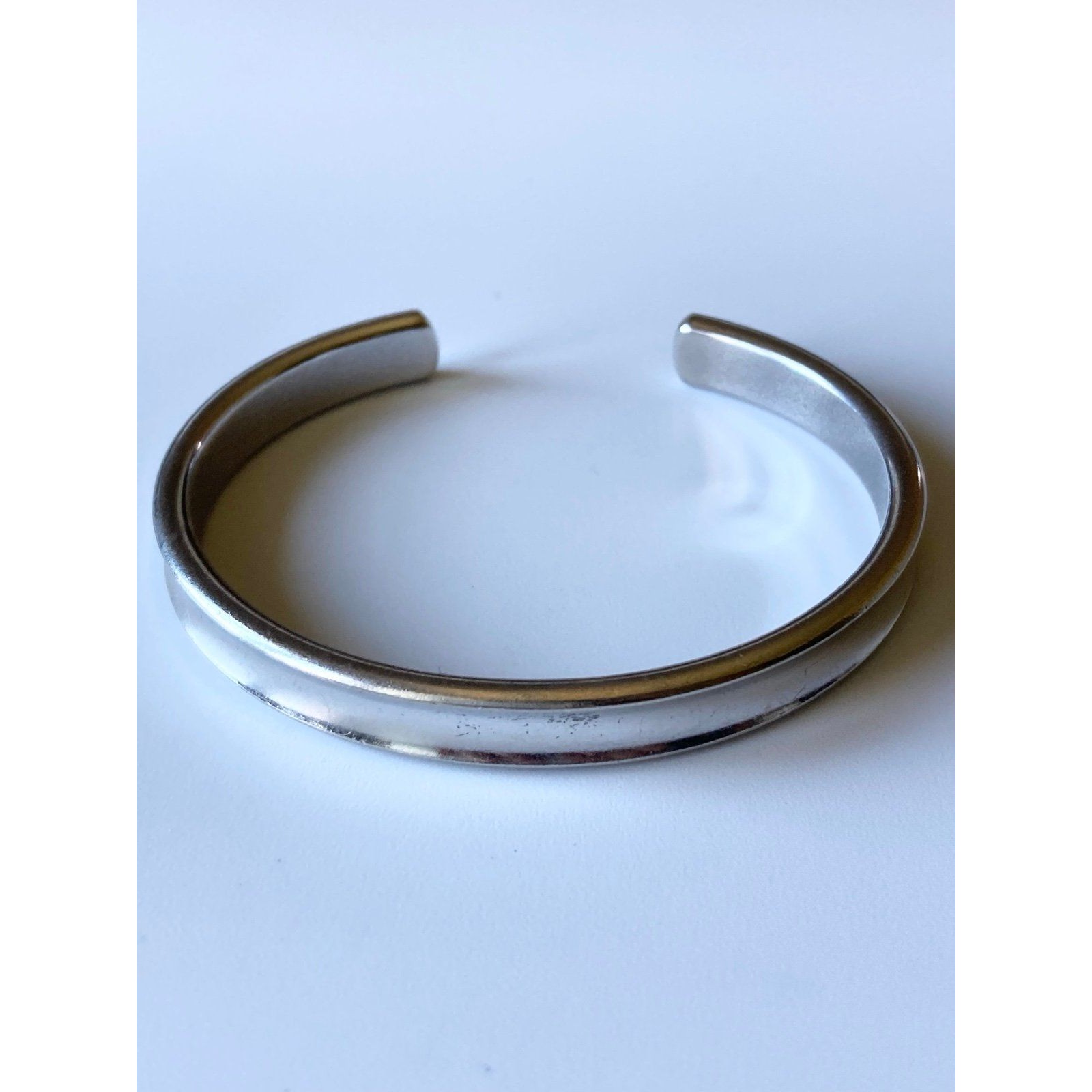 Super Heavy Bab Ballou 925 Sterling Silver Cuff Bracelet